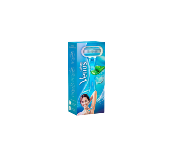Gillette Venus Hair Removal Razor for Women with Aloe Vera - Image 4