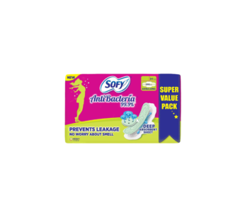 Sofy Antibacteria X-Large Extra Long Pads – Pack of 30 Count