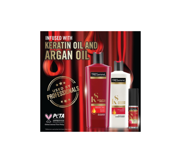 Tresemme Keratin Smooth Shampoo-580ml - Image 4