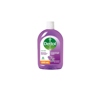 Dettol Liquid Floor Disinfectant for Cleaner- Surface Disinfection- Personal Hygiene (Lavender Blossom , 500ml)