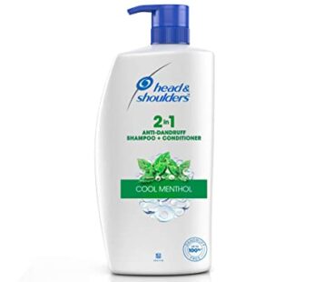 Head & Shoulders 2-in-1 Cool Menthol Anti Dandruff Shampoo + Conditioner 650ml