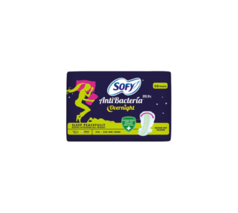 Sofy Anti Bacteria Overnight Sanitary Pads – XXL (20 Pads)