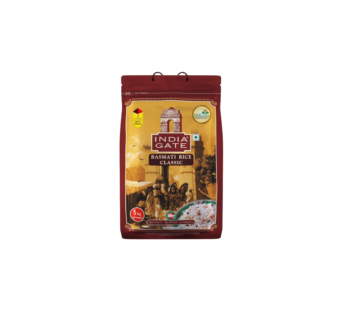 India Gate Basmati Rice Bag, Classic, 5kg