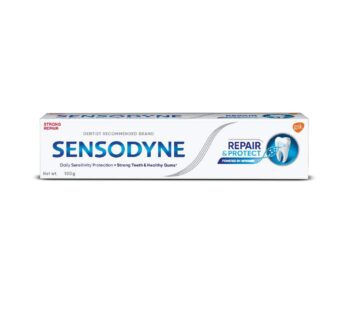 Sensodyne Sensitivity Relief Toothpaste: Repair & Protect Sensitive Toothpaste for daily repair-100 gram