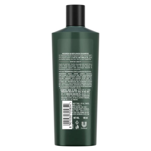 Tresemme Nourish & Replenish Shampoo -180/185 ml - Image 2