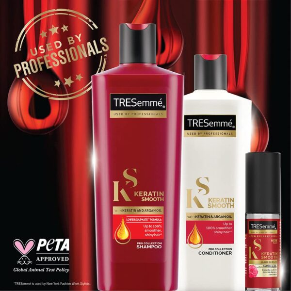 TRESemme Keratin Smooth Shampoo - 340 ml - Image 2