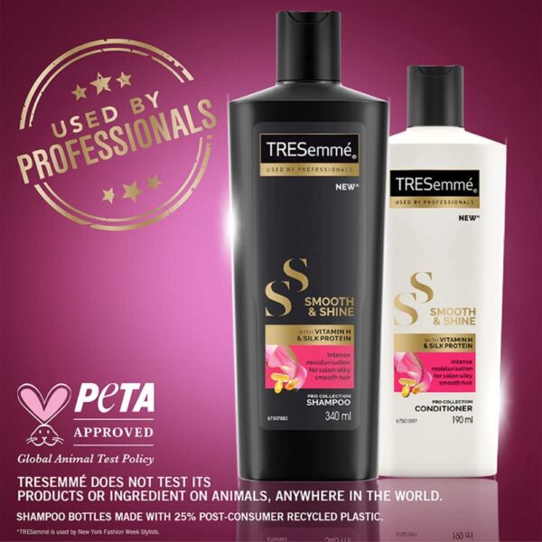 TRESemme Smooth & Shine Shampoo 185 ml - Image 2