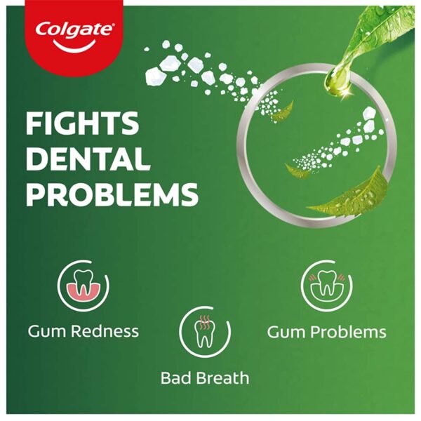 Colgate Active Salt Neem Toothpaste , Pack of 600g (200*3) - Image 7