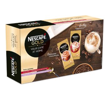 NESCAFÉ GOLD Cafe At Home Pack, 25g Each x 10 Sachets, 250g(Powder,Creamy Coffee)