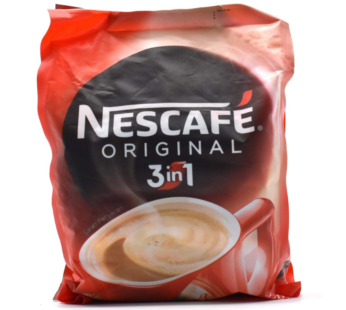 NESCAFÉ 3 In 1 Original Soluble Ground Coffee Beverage,30 Sachets Bag