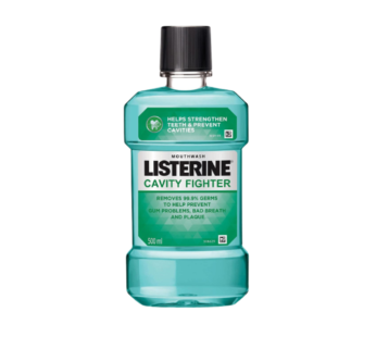 Listerine Cavity Fighter Mouthwash – 500ml