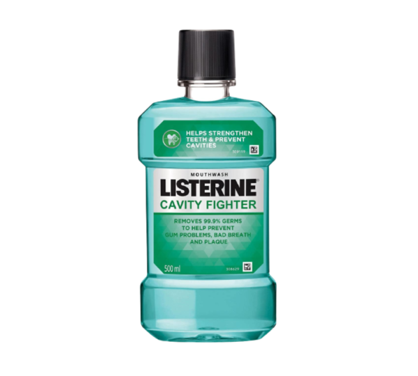 Listerine Cavity Fighter Mouthwash - 500ml