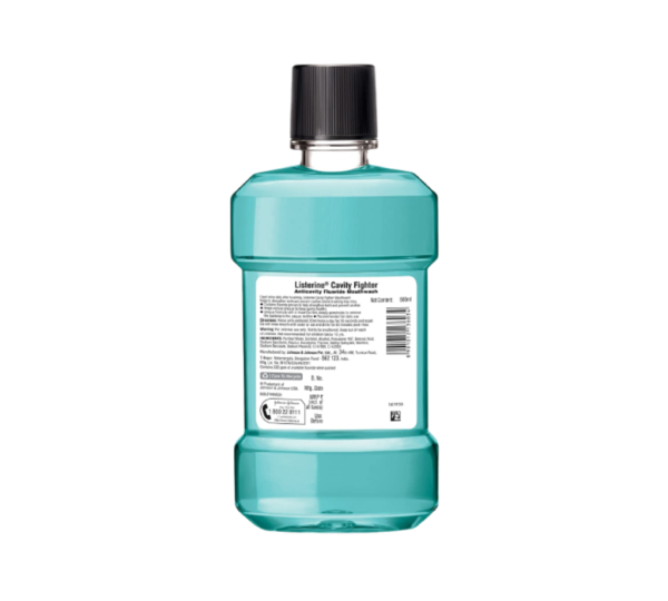 Listerine Cavity Fighter Mouthwash - 500ml - Image 5