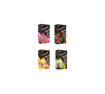 KamaSutra Excite series 10s Assorted 4 Flavours with gift Strawberry + Vanilla + Banana +