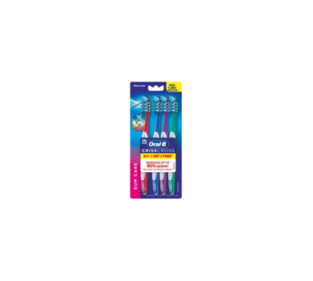 Oral B CrissCross Gum Care Toothbrush (Medium) – 4N