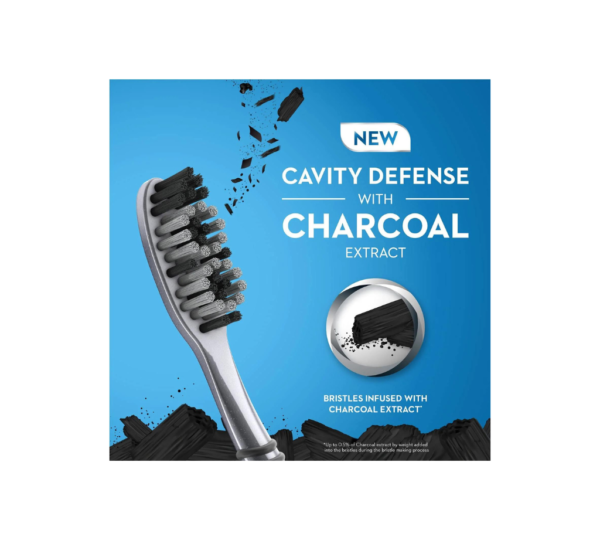 Oral B Cavity Defense 123 Black-with charcoal extract- Medium (Pack of 4) - Image 5