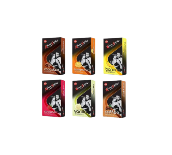 Kama Sutra Multi-Variant Combo Condoms (10) - Pack of 3's