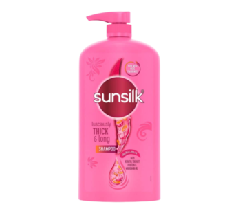 Sunsilk Lusciously Thick & Long Shampoo With Keratin, Yoghut Protein and Macadamia Oil – 1L