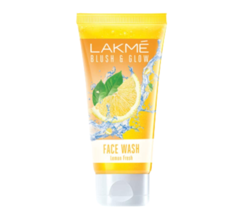 Lakme Blush & Glow Lemon Freshness Gel Face Wash with Lemon Extracts – 100 g