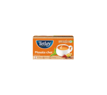 Tetley | Masala Chai with Natural Flavour – 50 Tea Bags