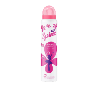 Spinz Mystic White Perfumed Deo for Women – with Fresh Lily Fragrance – 200ml
