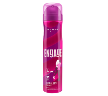 Engage Floral Zest Deodorant for Women, Citrus and Floral, Skin Friendly – 150ml