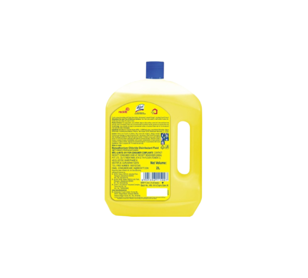 Lizol Disinfectant Surface & Floor Cleaner Liquid - Citrus - 2L - Image 2