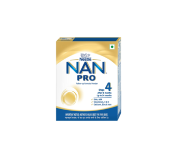 Nestlé NAN PRO 4 Follow-Up Formula Powder -18 months-24 months, Stage 4-400g