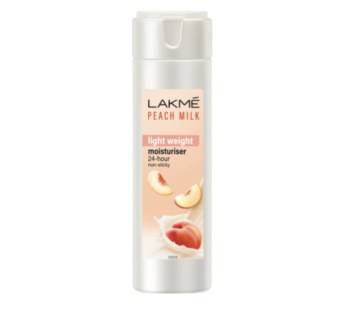 Lakme Peach Milk Moisturizer Body Lotion- Lightweight & Non-Sticky – 120ml