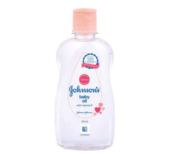 Johnson’s Non-Sticky Baby Oil with Vitamin E-500ml