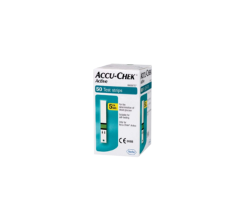 Accu-Chek Active Strips-Pack of 50 (Multicolor)