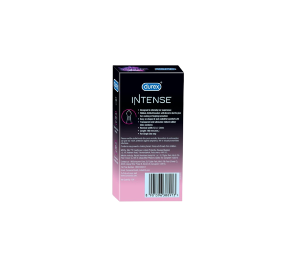 Durex Intense Condoms for her - 10 Count - Image 2