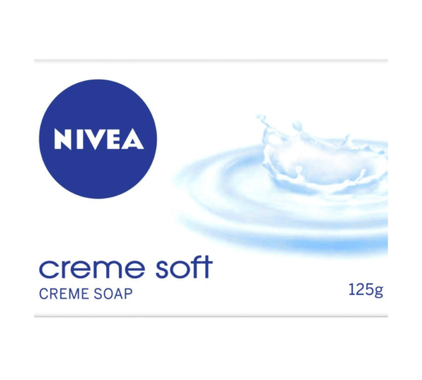 Nivea Soap, Creme Soft, For Hands And Body - 125g (BUY 2 GET 2) - Image 3