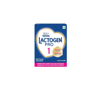 Nestle LACTOGEN Pro 1 Infant Formula Powder – Upto 6 months, Stage 1, 400g Bag-in-Box Pack