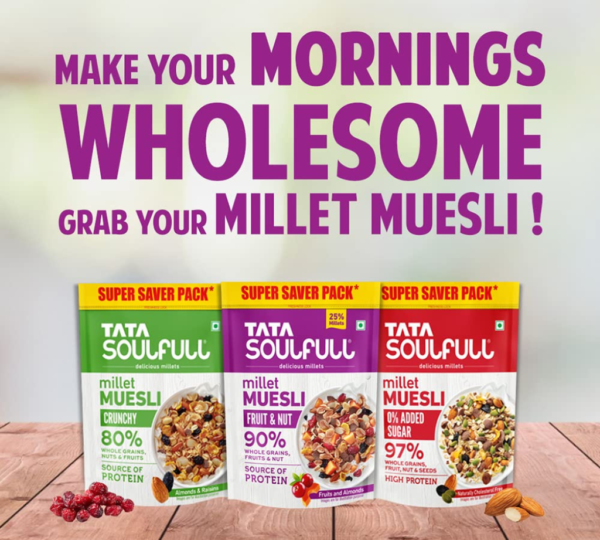 Tata Soulfull Millet Muesli - Fruit & Nut- 1.2kg - Image 5