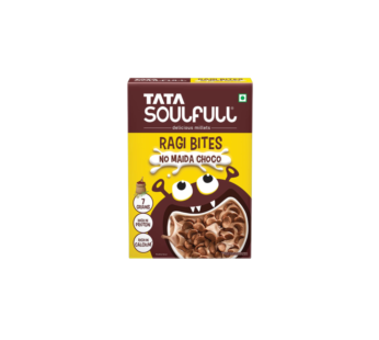 Tata Soulfull Ragi Bites No Maida Choco, Breakfast Cereals, Yummy Chocolaty-375g