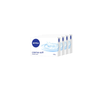 Nivea Soap, Creme Soft, For Hands And Body – 125g (BUY 2 GET 2)