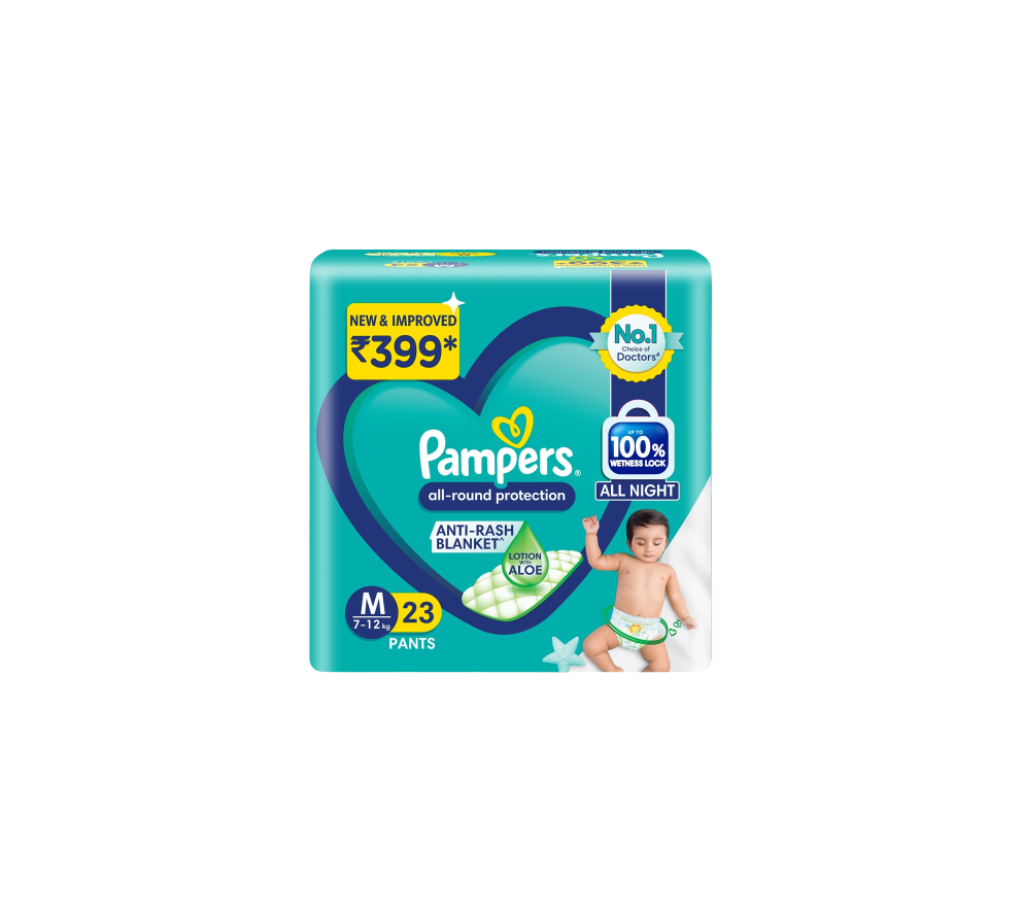 Pampers Baby Dry Pants Medium Size Diaper (20pcs) – MyNepShop