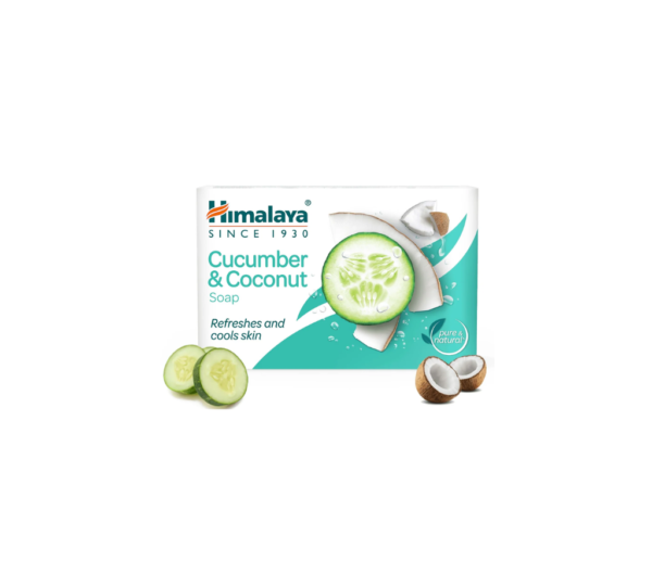 Himalaya Refreshing Cucumber & Coconut Soap - 75 g - Pack of 3