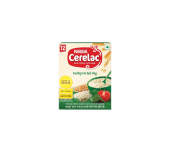Nestlé Cerelac Baby Cereal with Milk , Multigrain Dal Veg , From 12 to 24 Months-300g