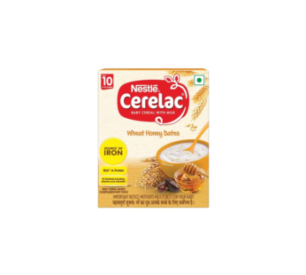 Nestlé Cerelac Baby Cereal with Milk , Wheat Honey Dates , From 10 to 24 Months-300g